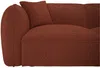 Vente-unique - CAMILIO Sofa Stoff Rot - B 165 cm x H 74 cm x L 272 cm Bild 5