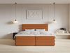 Selsey 'Alegre' Boxspringbett mit Bettkasten, kupferbraun, 140x200 cm Bild 3