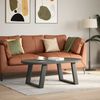 vidaXL Couchtischbeine U-Form 2 Stk. Anthrazit 70x(42-43) cm Stahl 4012774 Bild 3