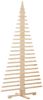 vidaXL | Holz Weihnachtsbaum | mit Ständer natur 180 cm Massivholz Kiefer 4103972 Bild 5