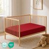 Buymax Spannbettlaken Babybett Kinderbett 60x120 cm 70x140 cm, Jersey 100% Baumwolle, Gummizug: Rundumgummi, (1 Stück), bis 15 cm Matratzenhöhe, weich, atmungsaktiv, hautfreundlich Bild 2