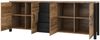 Küchenhängeschrank Rimini 45x72cm 1-türig matt lackiert Farbe: RAL 3004 purpurrot matt / lava RI-W2/45 Bild 2