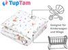 TupTam Babybettwäsche Baby Wiegenset 4-teilig Bettwäsche-Set: Bettdecke Bezug Kopfkissen Bild 3