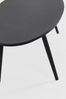 Couchtisch Space aus Aluminium 119 cm, Schwarz Bild 3
