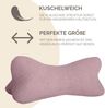 Original Dr. Berger Velours-Fleece Leseknochen Altrosa 40 x 18 cm Bild 4