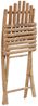 vidaXL Klappbare Gartenstühle 2 Stk. mit Kissen Bambus 3063990 Bild 5