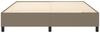 Boxspringbett Taupe 180x200 cm Stoff [3120882] Bild 5