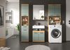 Xonox Scout Badkombination (B/H/T: 190x191x34 cm) in Salbei und Artisan Eiche Nachbildung Bild 5