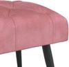 vidaXL Bank mit Knopfheftung Rosa 60 x 40 x 45 cm Samt 42038547 Bild 3