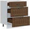 vidaXL Küchen-Unterschrank Lucca Braun Eichen-Optik Holzwerkstoff 854276 Bild 5