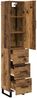 vidaXL Highboard Altholz 34,5 x 34 x 180 cm Holzwerkstoff 3415703 Bild 5
