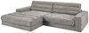 KAWOLA Sofa LANA Ecksofa Cord steingrau Recamiere links 83 x 205 x 296 cm Bild 4