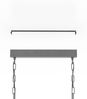 Eglo 43168 Pendelleuchte LUBENHAM 1 nickel-antik, creme E27 3X28W L:90cm B:20cm H:110cm dimmbar Bild 4