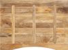 vidaXL Schreibtischplatte mit Aussparung 110x80x2,5cm Massivholz Mango 370206 Bild 5