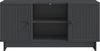 vidaXL TV-Schränk 102 x 34,5 x 50 cm Schwarz Holzwerkstoff 894006 Bild 5