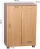 Schuhschrank TOM Buche - Schuhregal 60x90 cm Bild 3