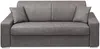 Schlafsofa 2-Sitzer Stoff EMIR - Grau - Liegefläche: 120 cm - Matratzenhöhe: 18 cm Bild 1
