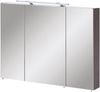 Schildmeyer Trient Spiegelschrank, Holzdekor, Esche grau Dekor, 90. 0x16. 0x75. 0 cm Bild 2