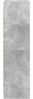 vidaXL Bücherregal Beton Grau 87,5 x 30 x 111 cm Holzwerkstoff 8011294 Bild 4