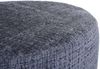 Hocker HWC-C22, Sitzhocker Schminkhocker, höhenverstellbar drehbar Ø 37cm Stoff Chenille (465g/m²) FSC® ~ dunkelgrau Bild 5