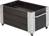 Plus Blumenkasten Cubic 87 x 50 x 47 cm schwarz mit Räder Bild 2