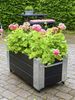 Plus Blumenkasten Cubic 87 x 50 x 47 cm schwarz mit Räder Bild 4