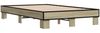 vidaXL Bettgestell Sonoma-Eiche 120x190 cm Holzwerkstoff und Metall 845888 Bild 3