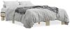 vidaXL Bettgestell Sonoma-Eiche 120x190 cm Holzwerkstoff und Metall 845888 Bild 2