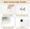 KOMFOTTEU Küchenbuffet Küchenschrank Hochschrank mit 3 Türen & 2 Schränken Bild 3