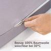 Reisebett-Matratzen Komfort - Grau, Alvi®, 6 cm hoch, Reisebettmatratze 60x120 cm Matratze für Baby Reisebett atmungsaktiv Bild 3