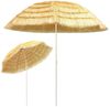 Strandschirm, Sonnenschirm, Gartenschirm Natur 300 cm Hawaii-Stil Bild 2