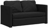 vidaXL Bodensofa mit Schlaffunktion Schwarz 112x174x55 cm Stoff 353966 Bild 4