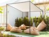 Pavillon VIMINO Metall 282 cm 294 cm Beige Bild 3