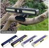 PRIISF LED Gartenleuchte Solarlampen Außen mit Bewegungsmelder 2 Stück Solar Clip Zaunleuchten, Kabellose, IP65 Wasserdichte 3 Leuchtmodi LED Solarleuchten, Outdoor Treppenlicht Solar Wandleuchte Aussen, für Aussen Garten LED Gartenlampen, Balkon, Wand... Bild 3