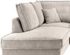 Wohnlandschaft >Rube< Schlaffunktion, Stauraum, Cord beige - 309x92x198cm (BxHxT) Bild 5