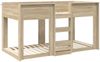 vidaXL Etagenbett für Kinder Sonoma-Eiche 80 x 200 cm Holzwerkstoff 3410405 Bild 4