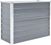 vidaXL Garten-Hochbeet Verzinkter Stahl 100x40x77 cm Grau 44852 Bild 2