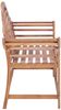 vidaXL Gartenbank 127x58,5x92,5 cm Massivholz Teak 319152 Bild 3