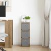 vidaXL Sideboard mit Schubladen Artisan-Eiche 25,5 x 22 x 69,5 cm 8000555 Bild 3