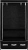 vidaXL Kleiderschrank Schwarz 87 x 49 x 159 cm Stoff 282457 Bild 4