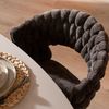 Bronx71 Esszimmerstuhl Braid Chenille braun Bild 5