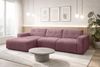 AX LIVING Couch in L Form Corlu Rosa Sofa für Wohnzimmer 310 cm L Bild 2