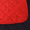vidaXL Tagesdecke, Zweiseitig, Gesteppt, kariert, Mikrofaser mit PP Baumwoll-Füllung, Rot / Schwarz, 170x210 cm Bild 5