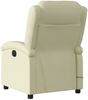 vidaXL Massagesessel Relaxsessel Echtleder Creme 3205926 Bild 4