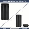 Sensor Mülleimer Küche 70L Schwarz - Automatik Bewegungssensor Klemmring | Smarter Abfalleimer mit Deckel Müllbehälter Kücheneimer Bild 4