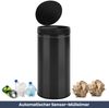 Sensor Mülleimer Küche 70L Schwarz - Automatik Bewegungssensor Klemmring | Smarter Abfalleimer mit Deckel Müllbehälter Kücheneimer Bild 2