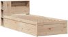 vidaXL Massivholzbett ohne Matratze 75x190 cm Kiefernholz 3323440 Bild 3