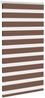 vidaXL Doppelrollo Braun 70x150 cm Stoffbreite 65,9 cm Polyester 4014333 Bild 3
