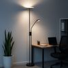 LED Deckenfluter, dimmbar, Lesearm schwenkbar, H 178,5cm Bild 3