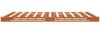 vidaXL Palettenbett Wachsbraun 140x200 cm Massivholz Kiefer 844455 Bild 5